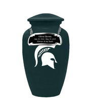 Fan Series - Michigan State University Spartans Memorial Cremation Urn - IUMST100