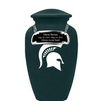 Fan Series - Michigan State University Spartans Memorial Cremation Urn - IUMST100