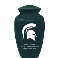 Fan Series - Michigan State University Spartans Memorial Cremation Urn - IUMST100