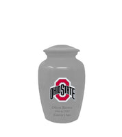 Fan Series - Ohio State University Buckeyes Silver Memorial Cremation Urn - IUOHIO101