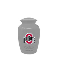 Fan Series - Ohio State University Buckeyes Silver Memorial Cremation Urn - IUOHIO101