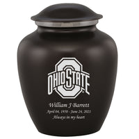 Fan Series - Ohio State University Buckeyes Slate Memorial Cremation Urn - IUOHIO104