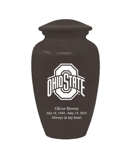 Fan Series - Ohio State University Buckeyes Slate Classic Memorial Cremation Urn - IUOHIO105