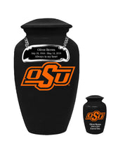 Fan Series - Oklahoma State University Cowboys Black Memorial Cremation Urn - IUOKS100