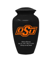 Fan Series - Oklahoma State University Cowboys Black Memorial Cremation Urn - IUOKS100