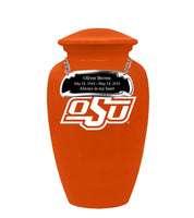 Fan Series - Oklahoma State University Cowboys Orange Memorial Cremation Urn - IUOKS101
