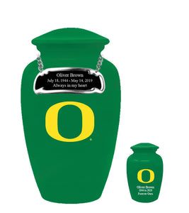 Fan Series - University of Oregon Ducks Memorial Cremation Urn - IUOREG100