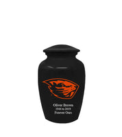 Oregon State Beavers Black Memorial Cremation Urn - IUORST100