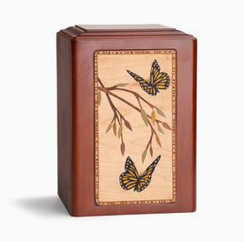 Adorn Monarch Wooden Urn - IUP11