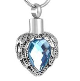 Aquamarine Winged Pendant - IUPN182