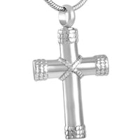 Wire Wrapped Cross Pendant - IUPN200