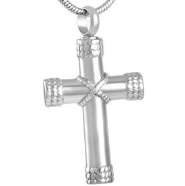 Wire Wrapped Cross Pendant - IUPN200