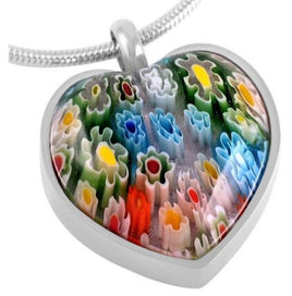 Multi colored Heart Pendant - IUPN210