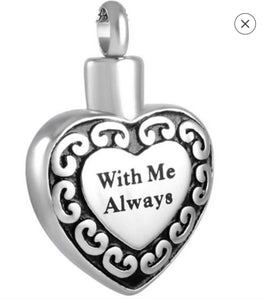 "With Me Always" Heart Pendant - IUPN213