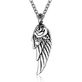 Winged Rose Pendant - IUPN251