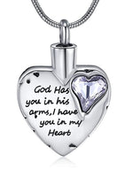"I Have You In My Heart" Birthstone  Cremation Pendant - IUPN254