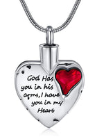 "I Have You In My Heart" Birthstone  Cremation Pendant - IUPN254