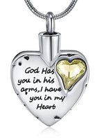 "I Have You In My Heart" Birthstone  Cremation Pendant - IUPN254