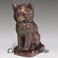 Sitting Cat Urn - IUPS118