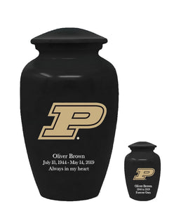 Fan Series - Purdue University Boilermakers Memorial Cremation Urn - IUPUR100