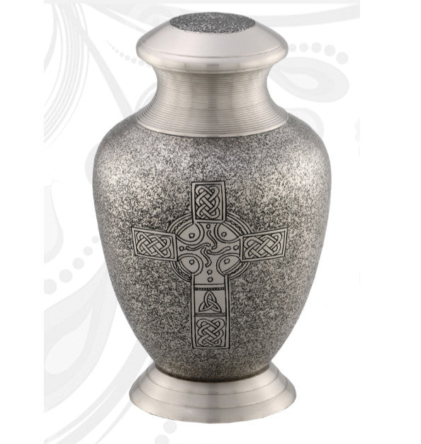 Slate Celtic Religious Urn - IURE106