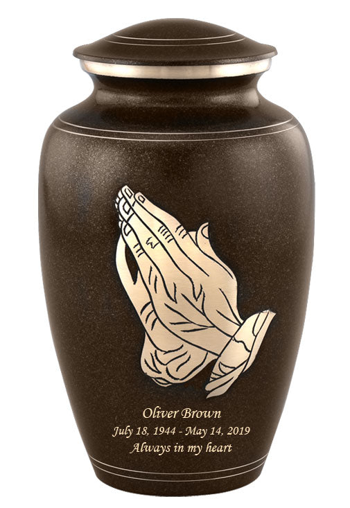 Praying Hands Religious Urn - IURE117
