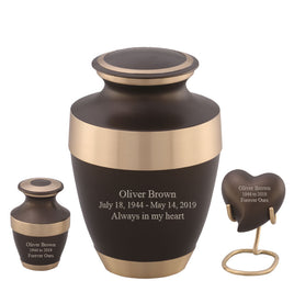 Sparta Series - Brown Cremation Urn - IURG100