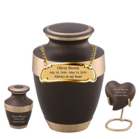 Sparta Series - Brown Cremation Urn - IURG100