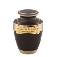 Sparta Series - Brown Cremation Urn - IURG100