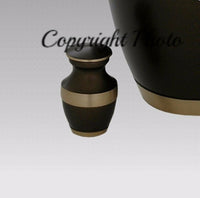 Sparta Series - Golden Band Cremation Urn- IURG100