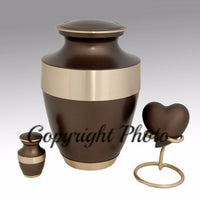 Sparta Series - Golden Band Cremation Urn- IURG100