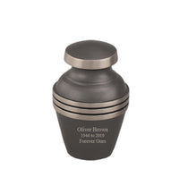 Sparta Series - Ashen Pewter Cremation Urn - IURG103