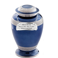 Sheen Series - Palatinate Blue Cremation Urn - IURG114