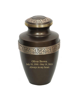 Apollo Brown Cremation Urn - IURG118