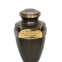Apollo Brown Cremation Urn - IURG118