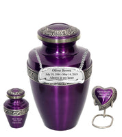 Apollo Purple Cremation Urn - IURG120