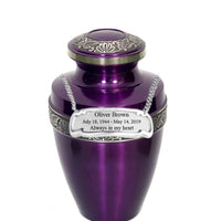 Apollo Purple Cremation Urn - IURG120
