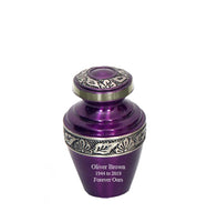 Apollo Purple Cremation Urn - IURG120