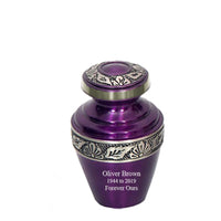 Apollo Purple Cremation Urn - IURG120
