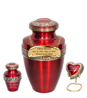 Apollo Red Cremation Urn - IURG121