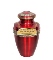 Apollo Red Cremation Urn - IURG121