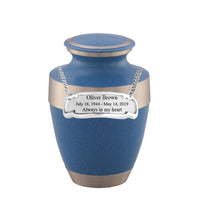 Sparta Series - Blue Cremation Urn - IURG127