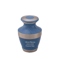 Sparta Series - Blue Cremation Urn - IURG127