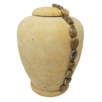 Ocean Pebble Natural Sand Biodegradable Urn - IUSAN103