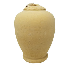 Sea Shell Natural Sand Biodegradable Urn - IUSAN104