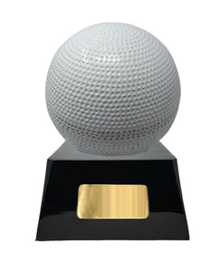 Sports Sculpture Series - Golf Ball Urn, White - IUSC119