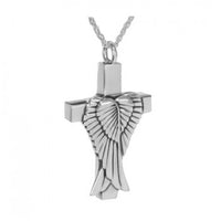 Silver Wings on the Cross Pendant - IUSPN122