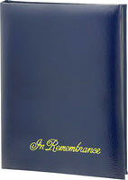 Remembrance Navy Register Book - SHPVL101-Navy