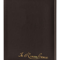 Value Series In Remembrance Memorial Guest Book - 6 Ring - STVL102