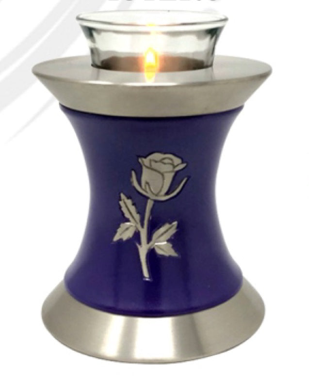 Wings to Eternity Rose Tealight Cremation Urn - IUTL117
